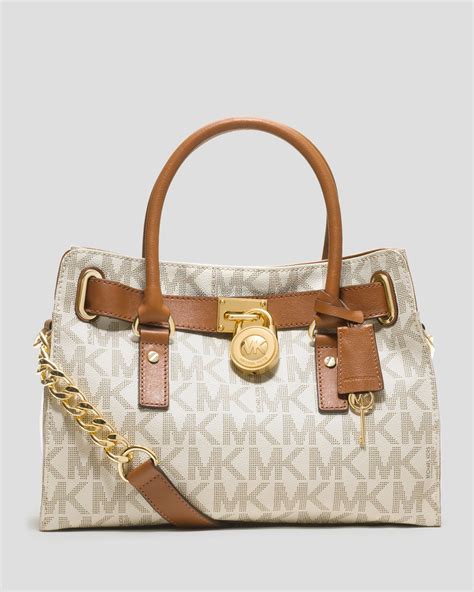 michael michael kors hamilton signature large east west satchel|Michael Kors Hamilton legacy bag.